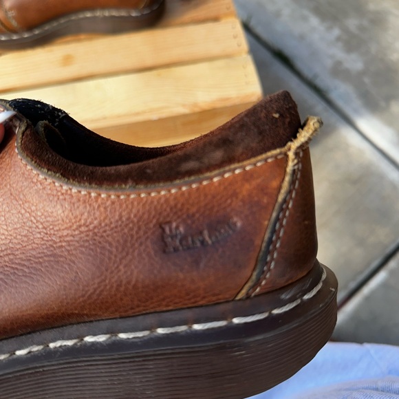 Dr. Martens Brown Leather Dress Shoes - Picture 2 of 3